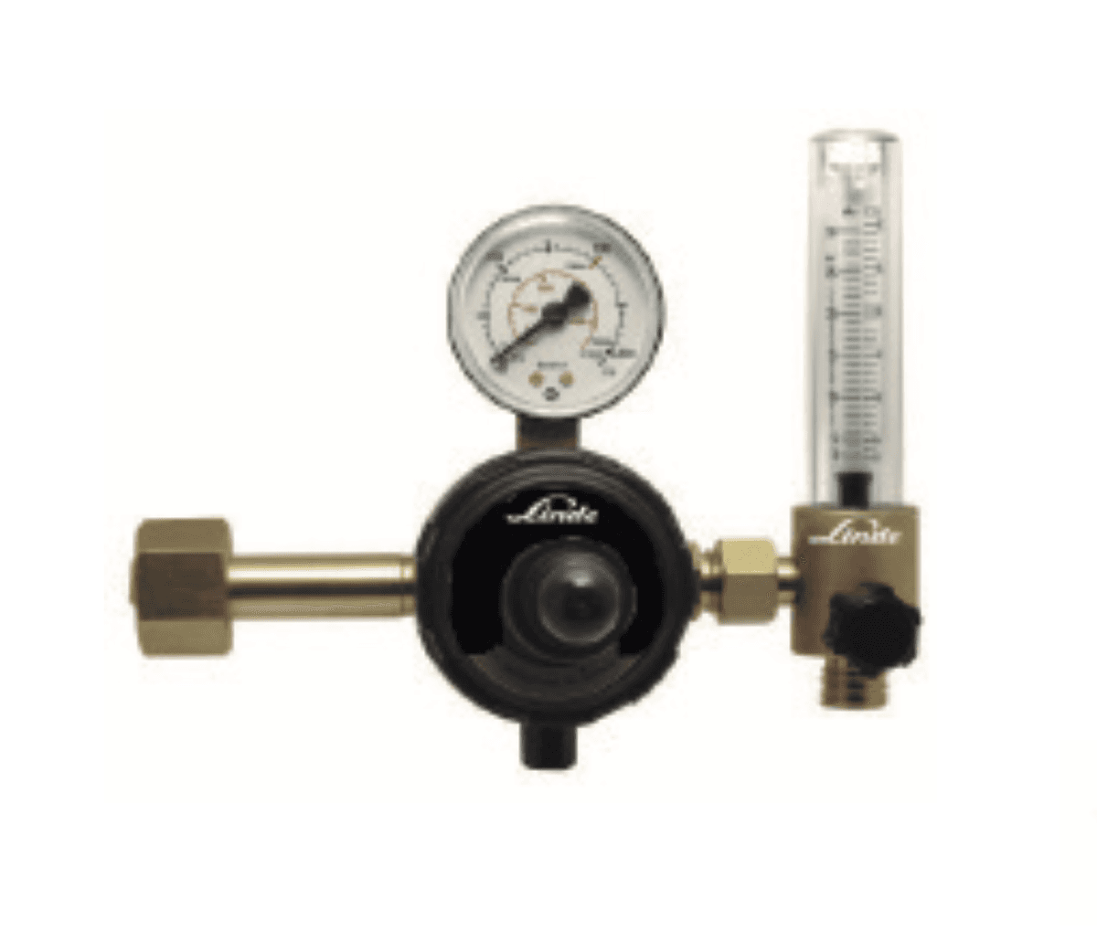 Regulador Basecontrol Con flujometro de columna para Dióxido de carbono